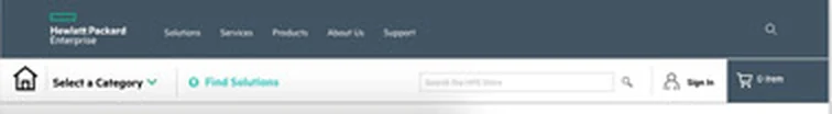Header with Select a Category and Find Solutions controls